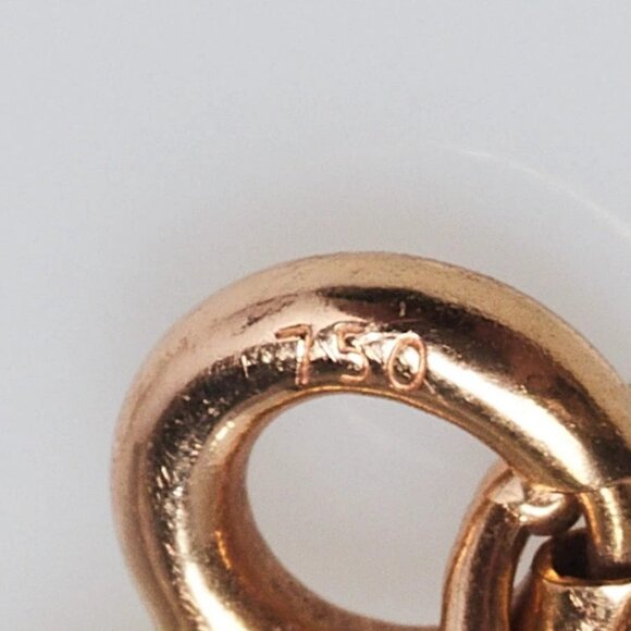 Louis Vuitton 18K Rose Gold LV Upside Down Volt Chain Bracelet - Picture 8 of 9